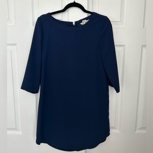 BB Dakota blue shift dress size small
